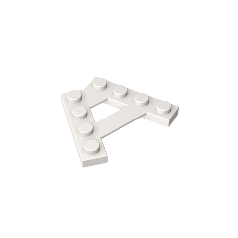 Gobricks,Plate Special 4 Stud 45° Angle Plate,15706