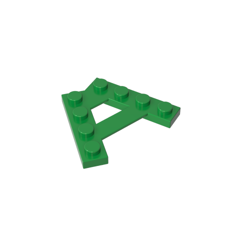 Gobricks,Plate Special 4 Stud 45° Angle Plate,15706