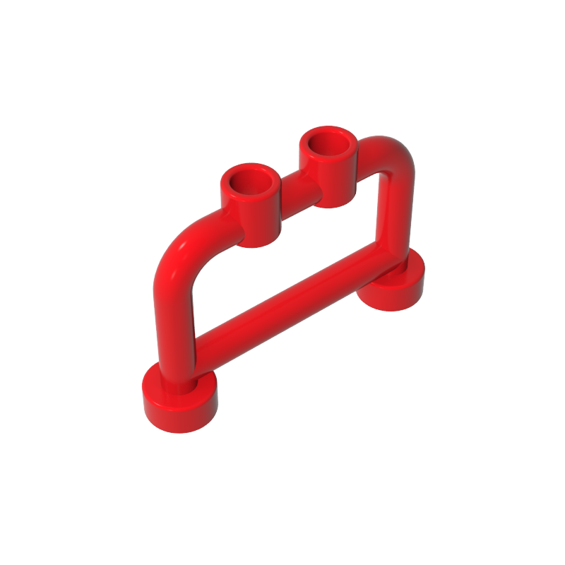 Gobricks,Bar 1 x 4 x 2 with Studs,4083