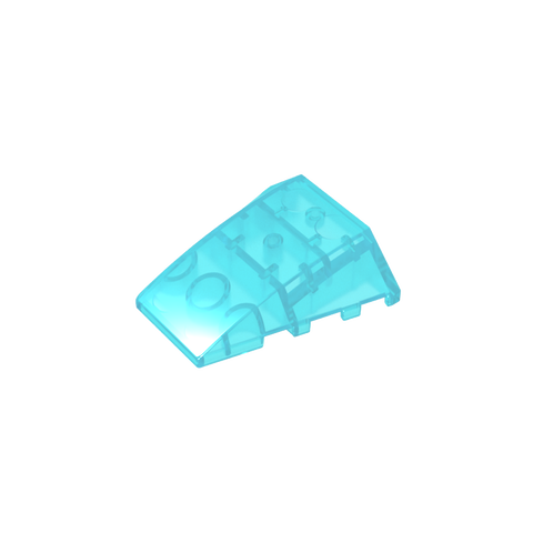 Gobricks,Wedge Curved 4 x 4 No Top Studs,47753