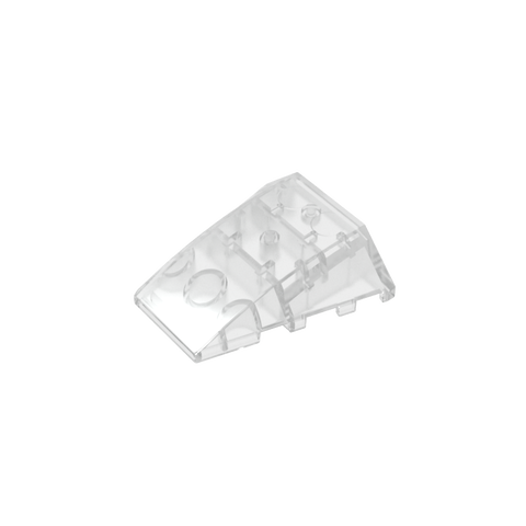 Gobricks,Wedge Curved 4 x 4 No Top Studs,47753