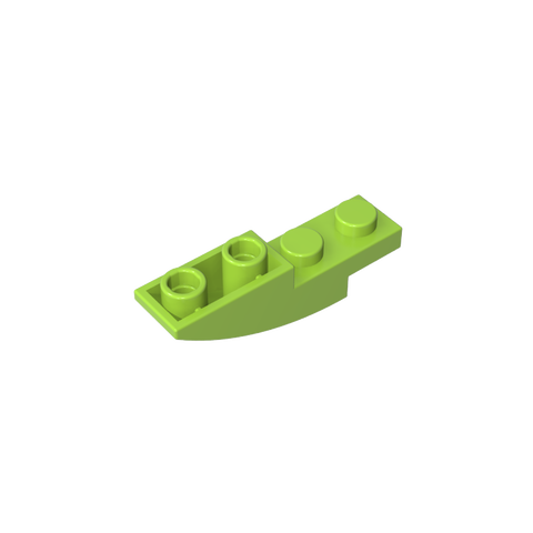 Gobricks,Slope Curved 4 x 1 Inverted,13547