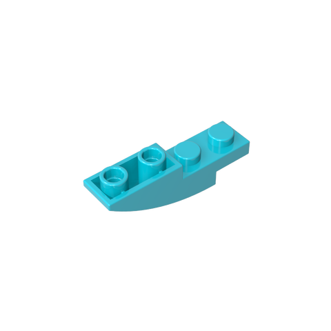 Gobricks,Slope Curved 4 x 1 Inverted,13547