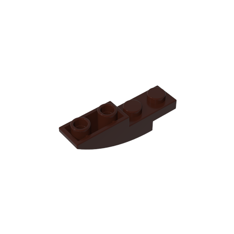 Gobricks,Slope Curved 4 x 1 Inverted,13547