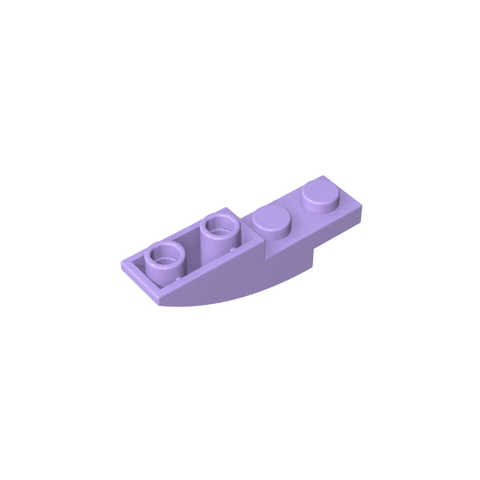 Gobricks,Slope Curved 4 x 1 Inverted,13547