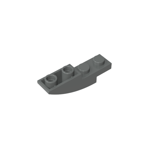 Gobricks,Slope Curved 4 x 1 Inverted,13547