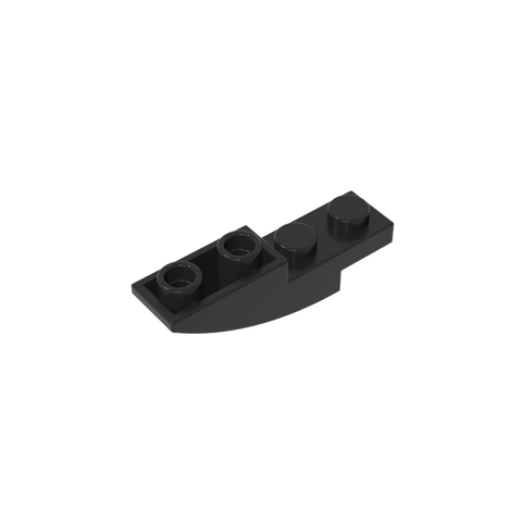 Gobricks,Slope Curved 4 x 1 Inverted,13547