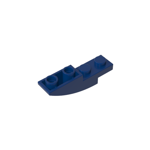Gobricks,Slope Curved 4 x 1 Inverted,13547