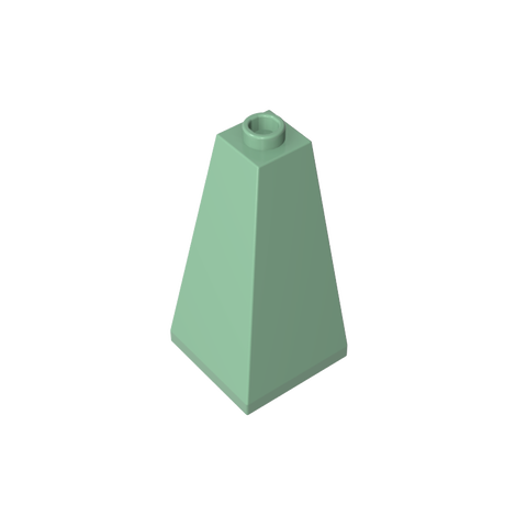 Gobricks,Slope 75° 2 x 2 x 3 Double Convex,3685