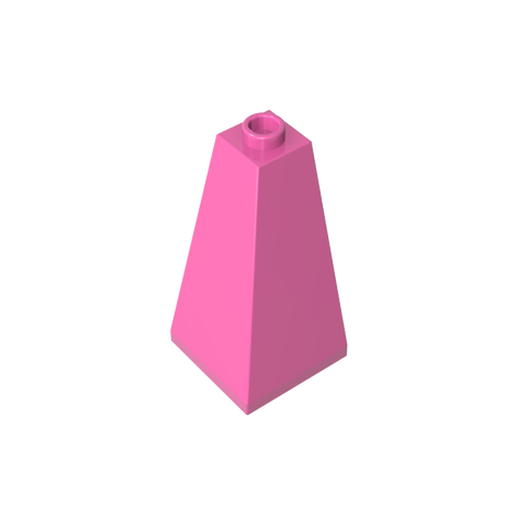 Gobricks,Slope 75° 2 x 2 x 3 Double Convex,3685