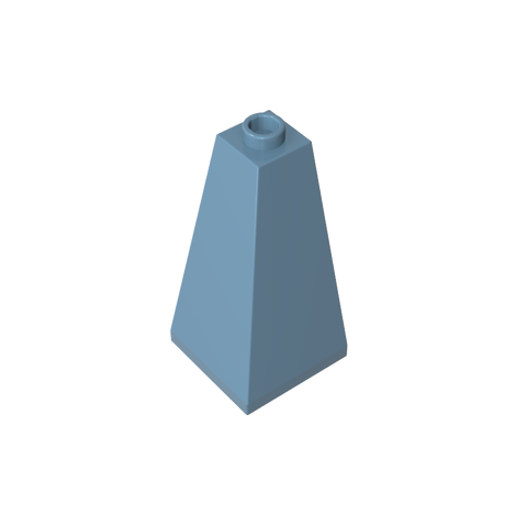 Gobricks,Slope 75° 2 x 2 x 3 Double Convex,3685