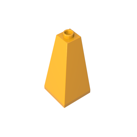 Gobricks,Slope 75° 2 x 2 x 3 Double Convex,3685