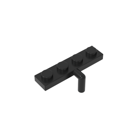 Gobricks,Plate Special 1 x 4 with Arm Down,30043,29169