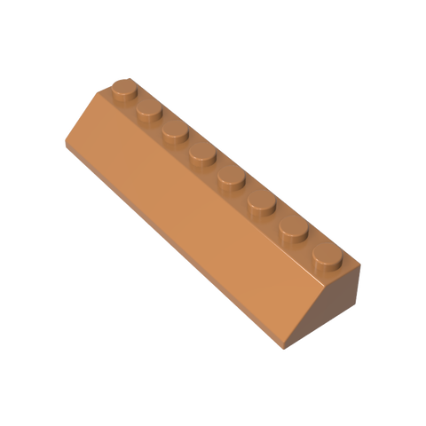 Gobricks,Slope 45° 2 x 8,4445