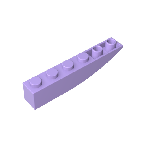 Gobricks,Brick Curved 6 x 1 Inverted,42023,41763
