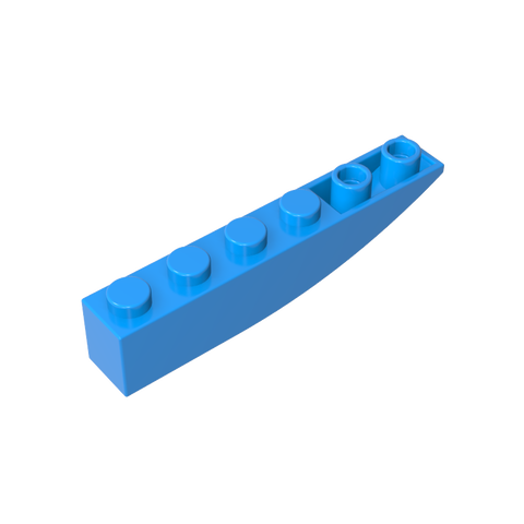 Gobricks,Brick Curved 6 x 1 Inverted,42023,41763