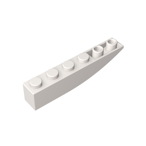 Gobricks,Brick Curved 6 x 1 Inverted,42023,41763