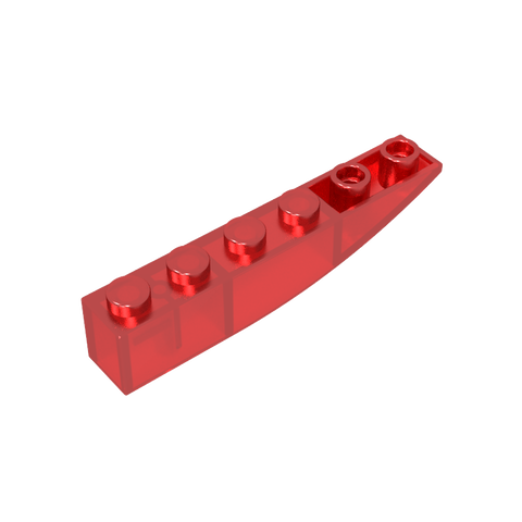 Gobricks,Brick Curved 6 x 1 Inverted,42023,41763