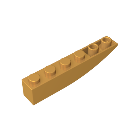 Gobricks,Brick Curved 6 x 1 Inverted,42023,41763