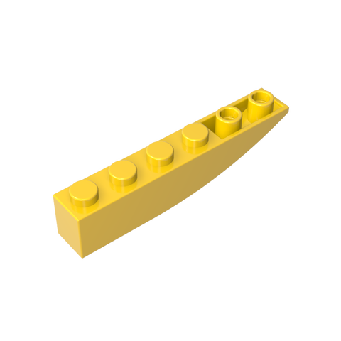 Gobricks,Brick Curved 6 x 1 Inverted,42023,41763