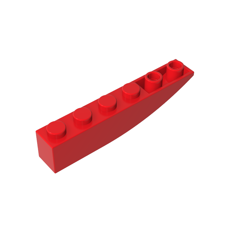 Gobricks,Brick Curved 6 x 1 Inverted,42023,41763