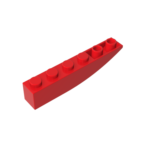 Gobricks,Brick Curved 6 x 1 Inverted,42023,41763