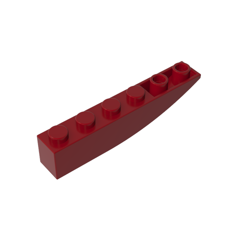 Gobricks,Brick Curved 6 x 1 Inverted,42023,41763