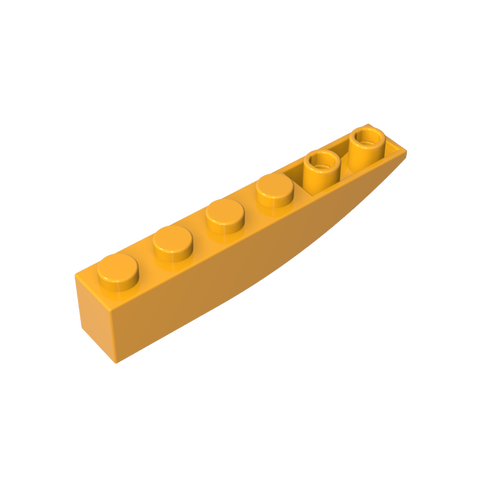 Gobricks,Brick Curved 6 x 1 Inverted,42023,41763