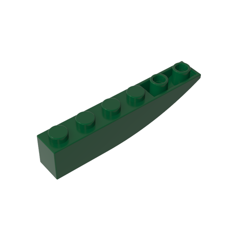Gobricks,Brick Curved 6 x 1 Inverted,42023,41763