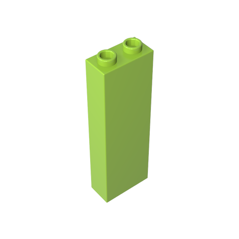 Gobricks,Brick 1 x 2 x 5 without Side Supports,46212,2454,2454a,2454b,35274