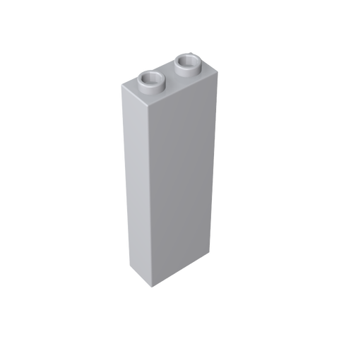 Gobricks,Brick 1 x 2 x 5 without Side Supports,46212,2454,2454a,2454b,35274