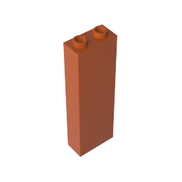 Brick 1 x 2 x 5 without Side Supports,2454