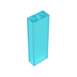 Gobricks,Brick 1 x 2 x 5 without Side Supports,46212,2454,2454a,2454b,35274