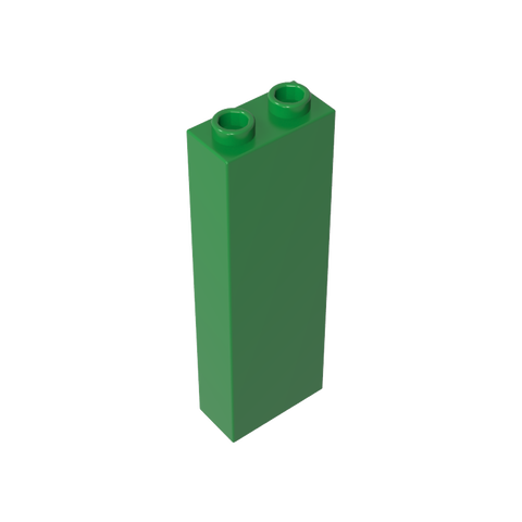 Gobricks,Brick 1 x 2 x 5 without Side Supports,46212,2454,2454a,2454b,35274