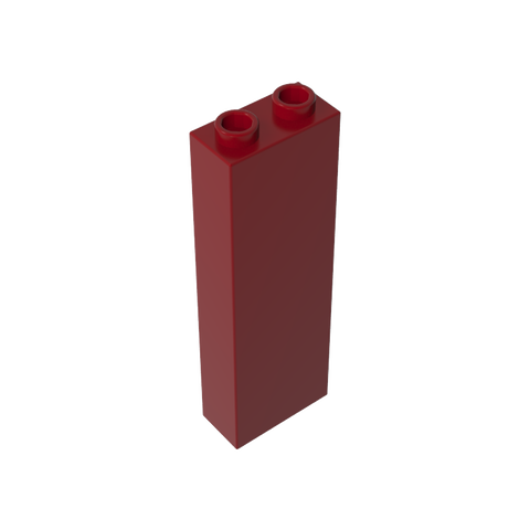 Gobricks,Brick 1 x 2 x 5 without Side Supports,46212,2454,2454a,2454b,35274