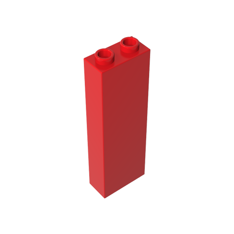 Gobricks,Brick 1 x 2 x 5 without Side Supports,46212,2454,2454a,2454b,35274