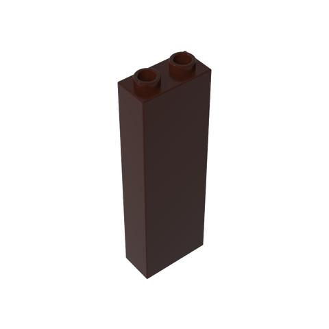 Gobricks,Brick 1 x 2 x 5 without Side Supports,46212,2454,2454a,2454b,35274
