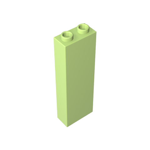 Gobricks,Brick 1 x 2 x 5 without Side Supports,46212,2454,2454a,2454b,35274