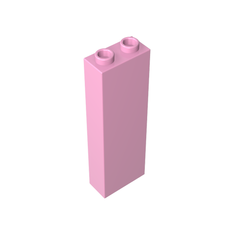 Gobricks,Brick 1 x 2 x 5 without Side Supports,46212,2454,2454a,2454b,35274