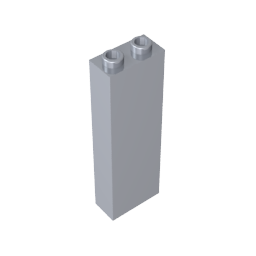 Brick 1 x 2 x 5 without Side Supports,2454