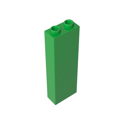 Gobricks,Brick 1 x 2 x 5 without Side Supports,46212,2454,2454a,2454b,35274