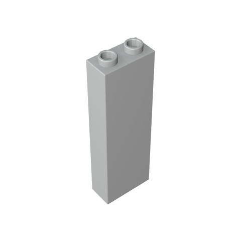 Gobricks,Brick 1 x 2 x 5 without Side Supports,46212,2454,2454a,2454b,35274