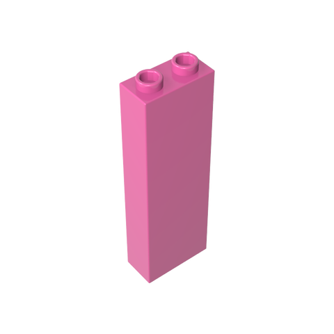 Gobricks,Brick 1 x 2 x 5 without Side Supports,46212,2454,2454a,2454b,35274