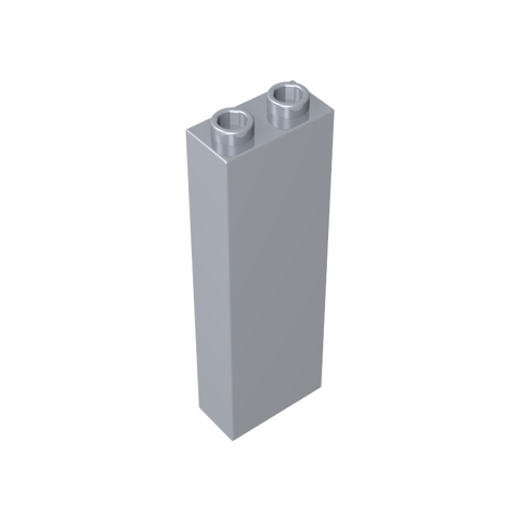 Gobricks,Brick 1 x 2 x 5 without Side Supports,46212,2454,2454a,2454b,35274