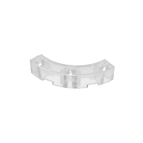 Gobricks,Brick Round Corner 4 x 4 Macaroni Wide with 3 Studs,48092,72140,15588