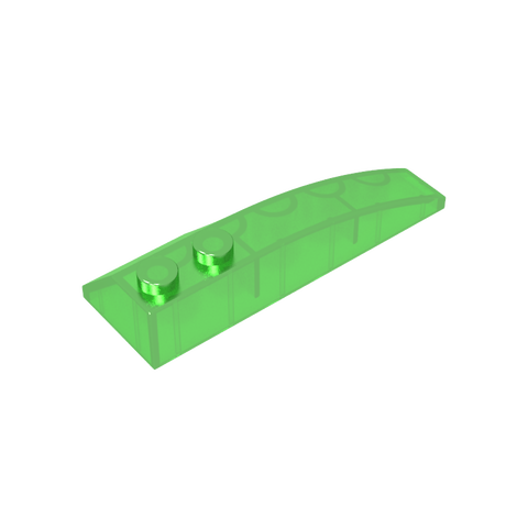 Gobricks,Wedge Curved 6 x 2 Left,41748,52216