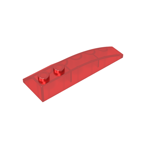 Gobricks,Wedge Curved 6 x 2 Left,41748,52216