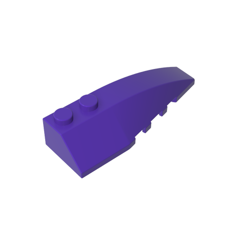 Gobricks,Wedge Curved 6 x 2 Right,41747,52215