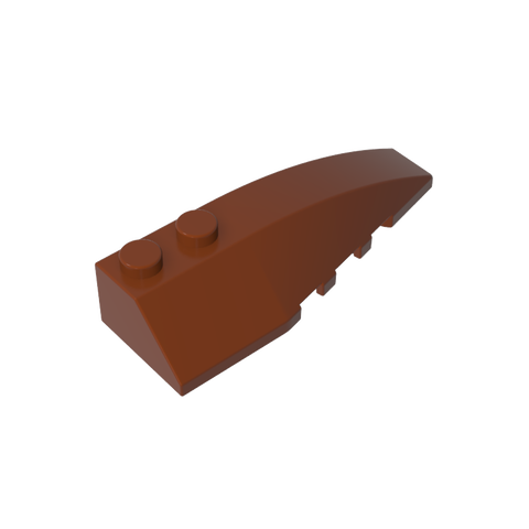 Gobricks,Wedge Curved 6 x 2 Right,41747,52215