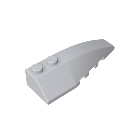 Gobricks,Wedge Curved 6 x 2 Right,41747,52215